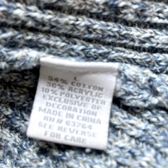 Hooded Hoodie Long Cardigan Sweater Pea Coat Button Down by Dress Barn Large - Picture 12 of 13